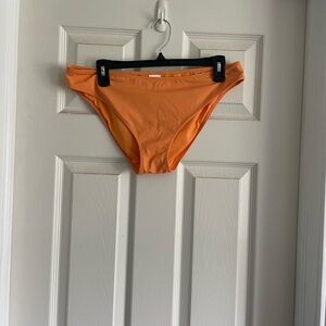 Shade & Shore Vibrant Orange Bikini Bottom